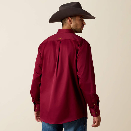 Solid Twill Classic Fit Shirt - US 8707
