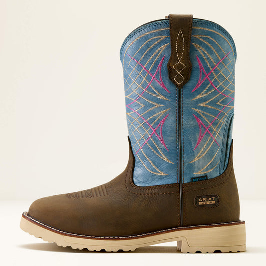 Activator Waterproof Wide Square Toe Work Boot - US 7997