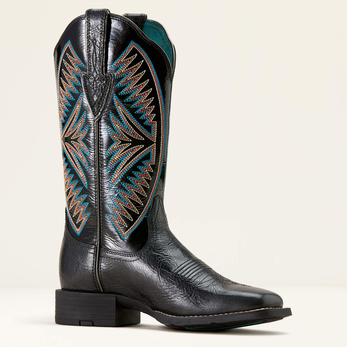 Round Up Ruidoso Wide Square Toe Western Boot - US 6380