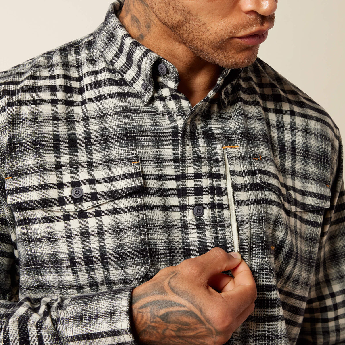 Rebar Flannel DuraStretch Work Shirt - US 9726