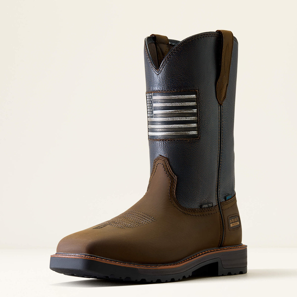 Activator Patriot Waterproof Wide Square Toe Steel Toe Work Boot - US 2254