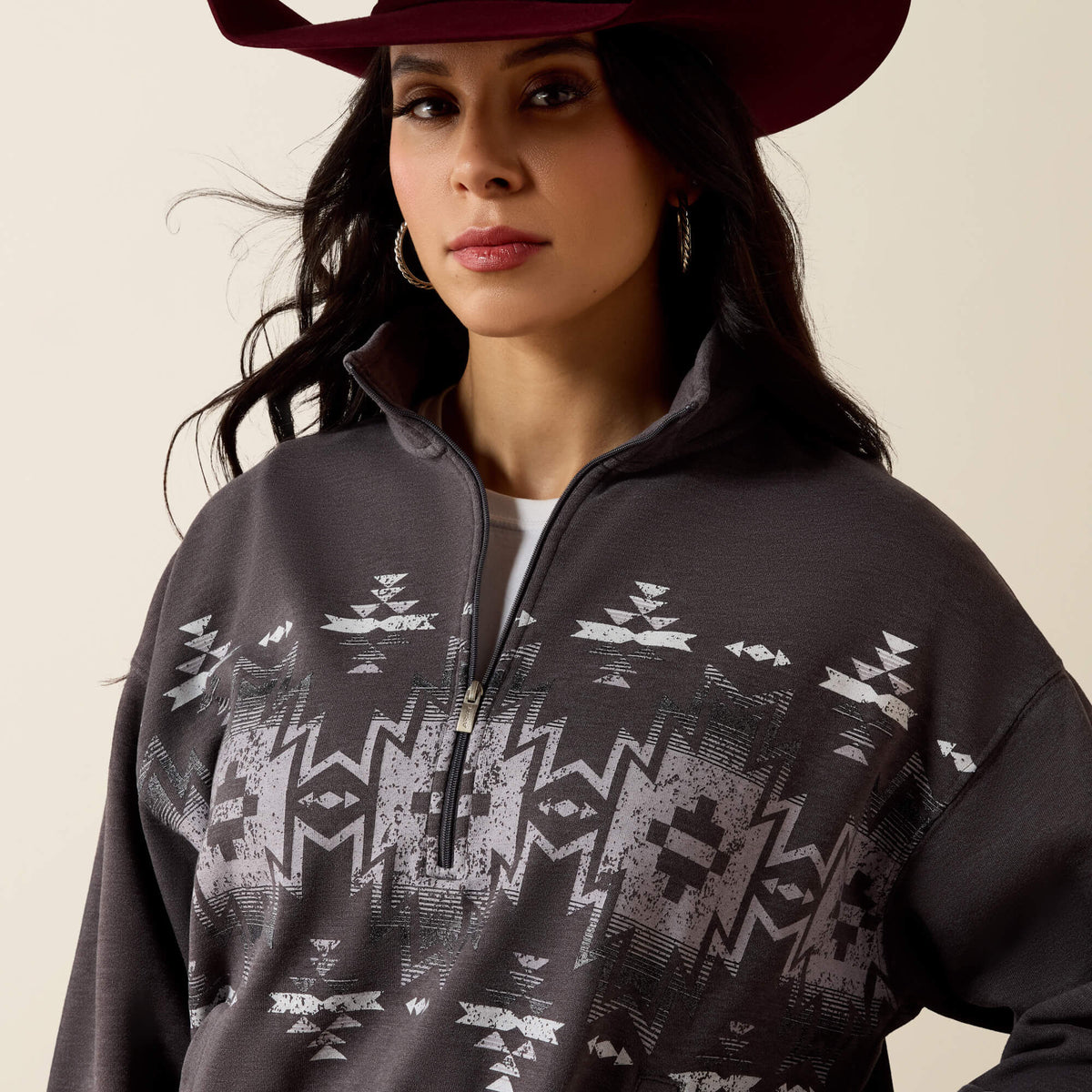 Fern 1/2 Zip Sweatshirt - US 5535