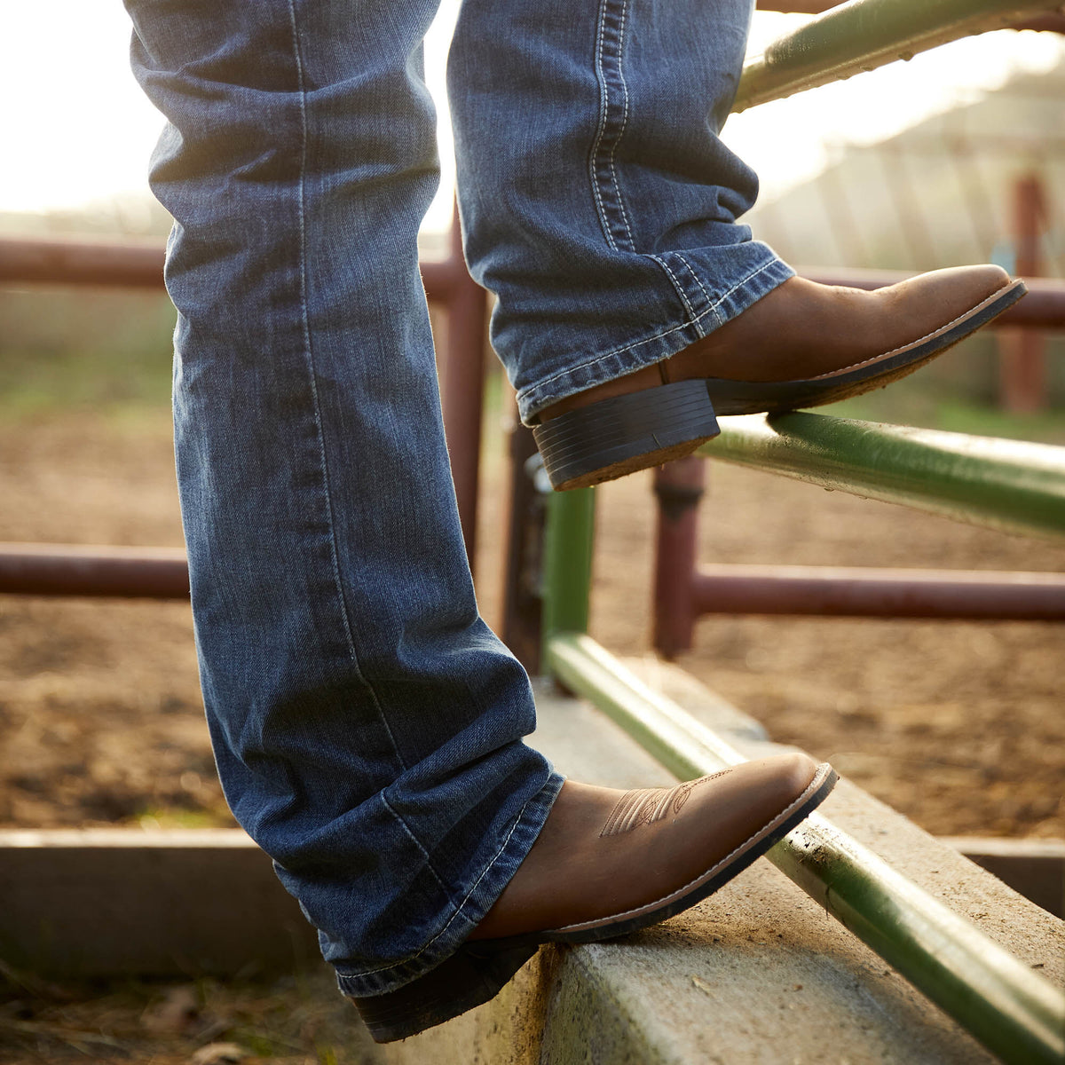 Sport Wide Square Toe Cowboy Boot - US 9976
