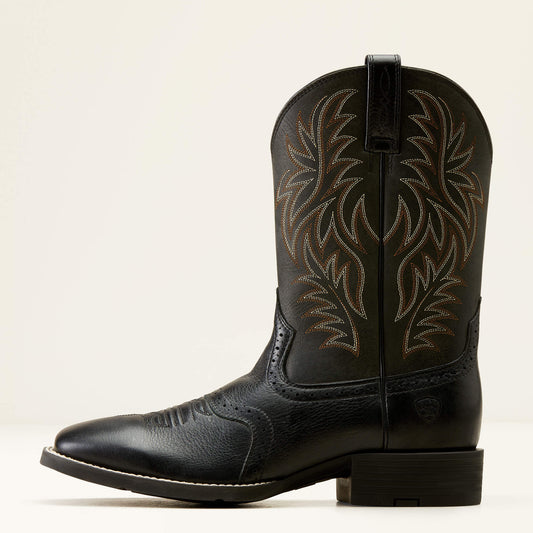 Sport Western Wide Square Toe Cowboy Boot - US 2829