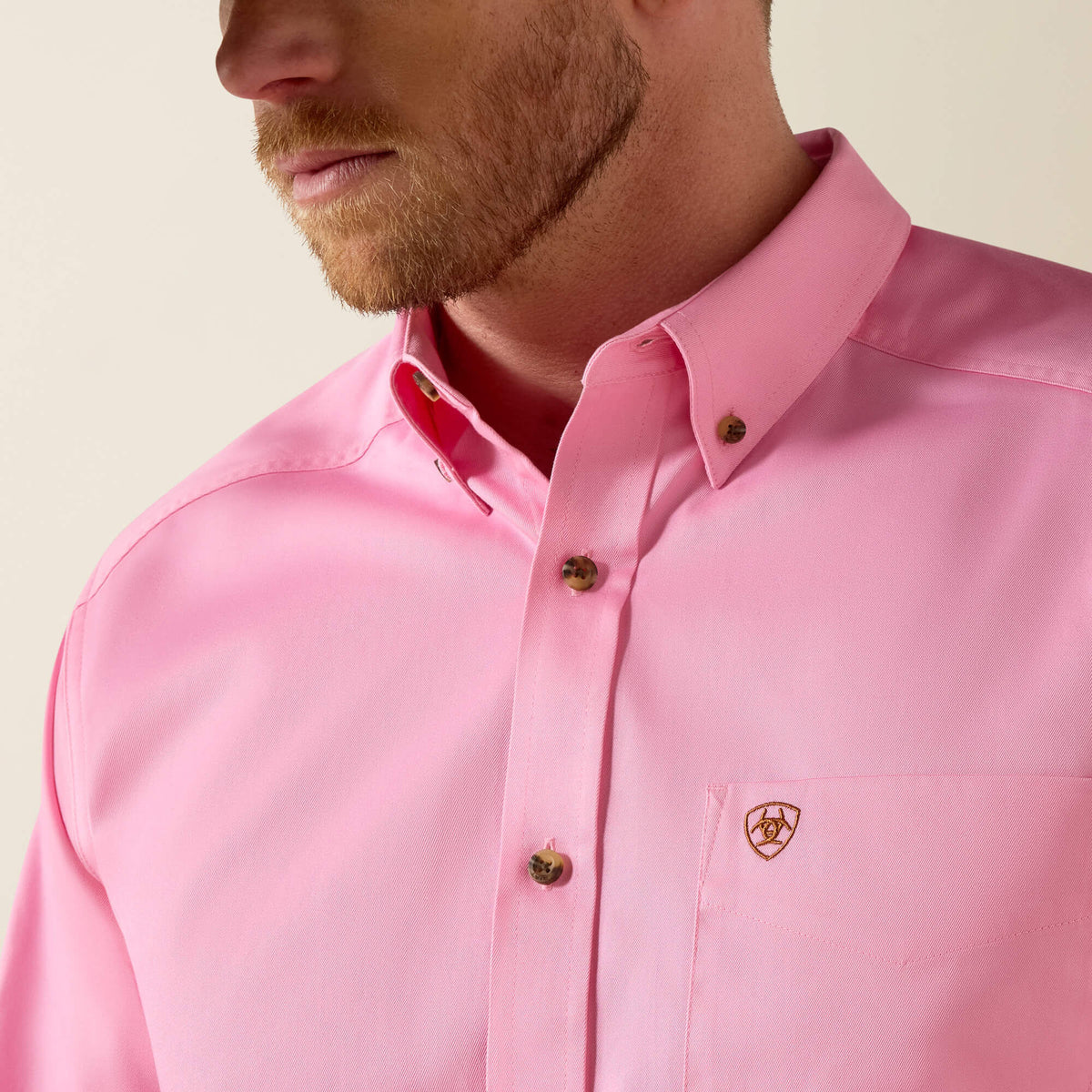 Solid Twill Classic Fit Shirt - US 0837