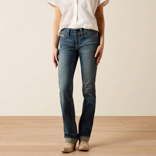 Mid Rise Icon Straight Leg Jean - US 3479