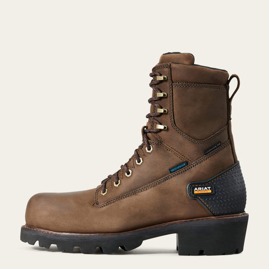 Powerline 8" Waterproof Composite Toe Work Boot - US 9532