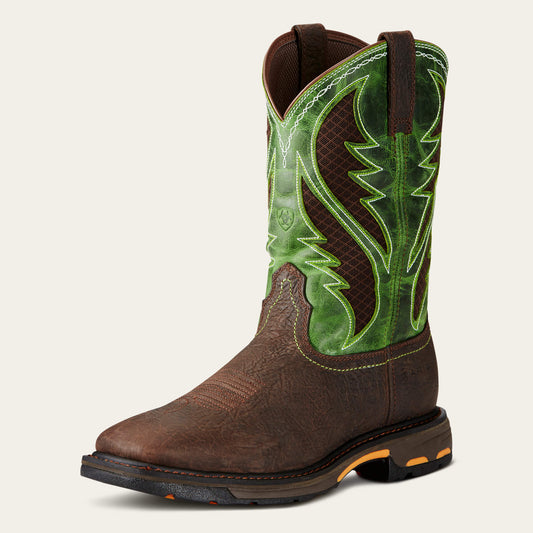WorkHog Wide Square Toe VentTEK Composite Toe Work Boot - US 8139