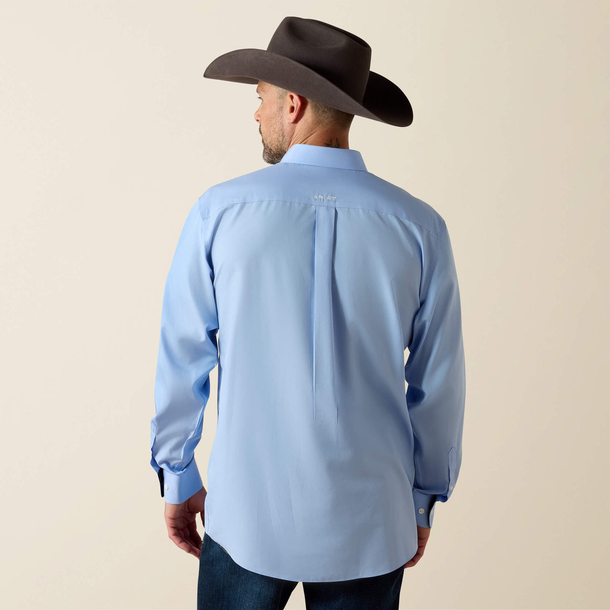 Wrinkle Free Solid Classic Fit Shirt - US 3278