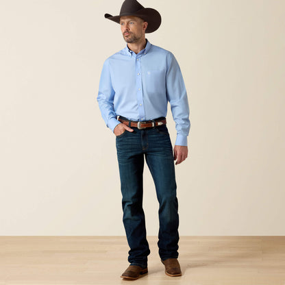 Wrinkle Free Solid Classic Fit Shirt - US 3278