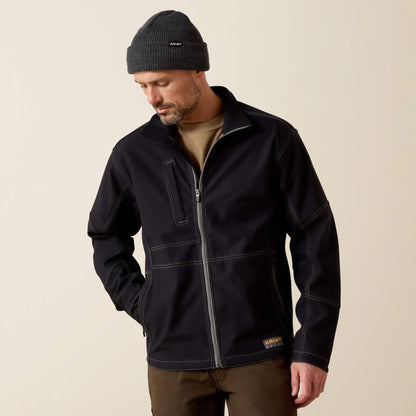 Rebar Stretch Canvas Softshell Jacket - US 0099