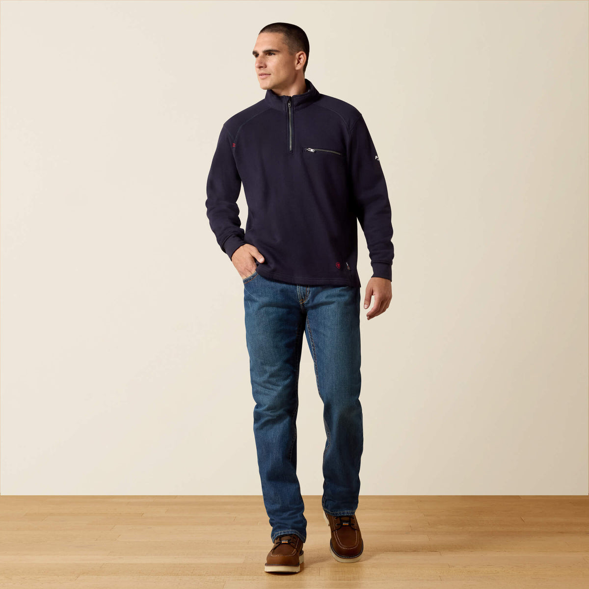 FR Rev 1/4 Zip Top - US 0766