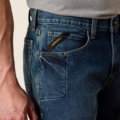 Rebar M3 Loose DuraStretch Basic Stackable Straight Leg Jean - US 2139