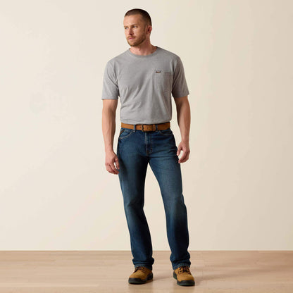 Rebar M3 Loose DuraStretch Basic Stackable Straight Leg Jean - US 2139