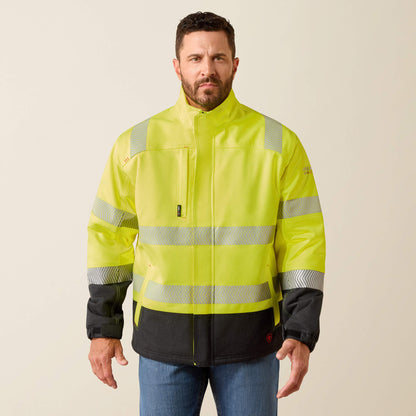 FR Hi-Vis Waterproof Insulated Jacket - US 6657