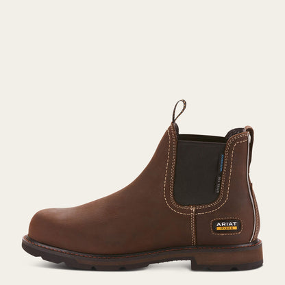 Groundbreaker Chelsea Waterproof Steel Toe Work Boot - US 6809