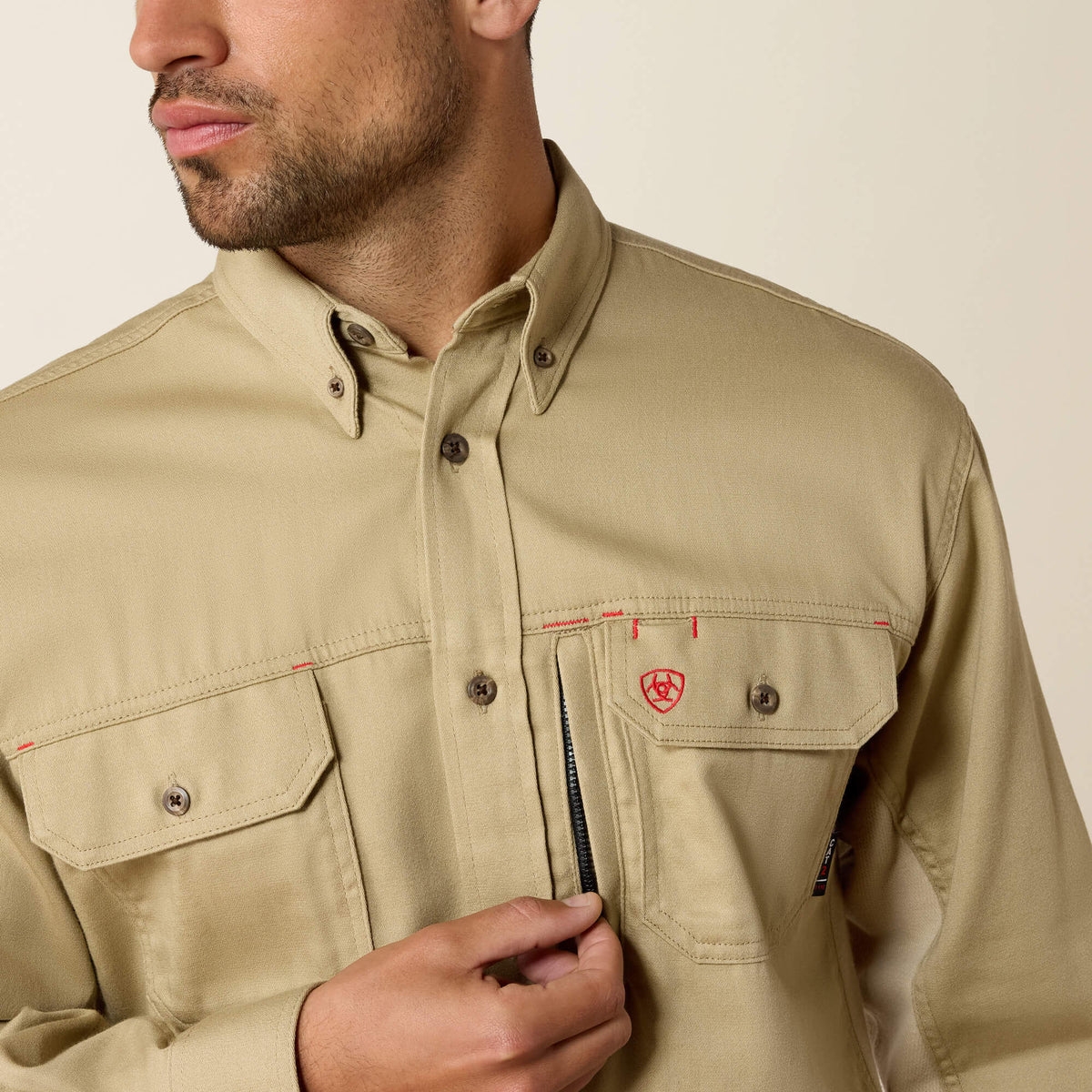FR Solid Vent Work Shirt - US 9182