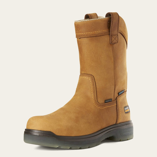 Turbo Pull-On Waterproof Carbon Toe Work Boot - US 6594