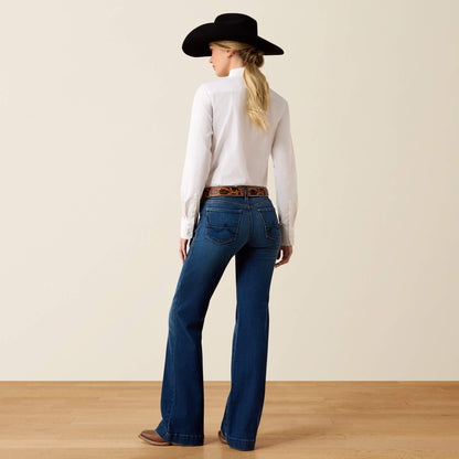 Mid Rise Kelsea Trouser Jeans - US 0309