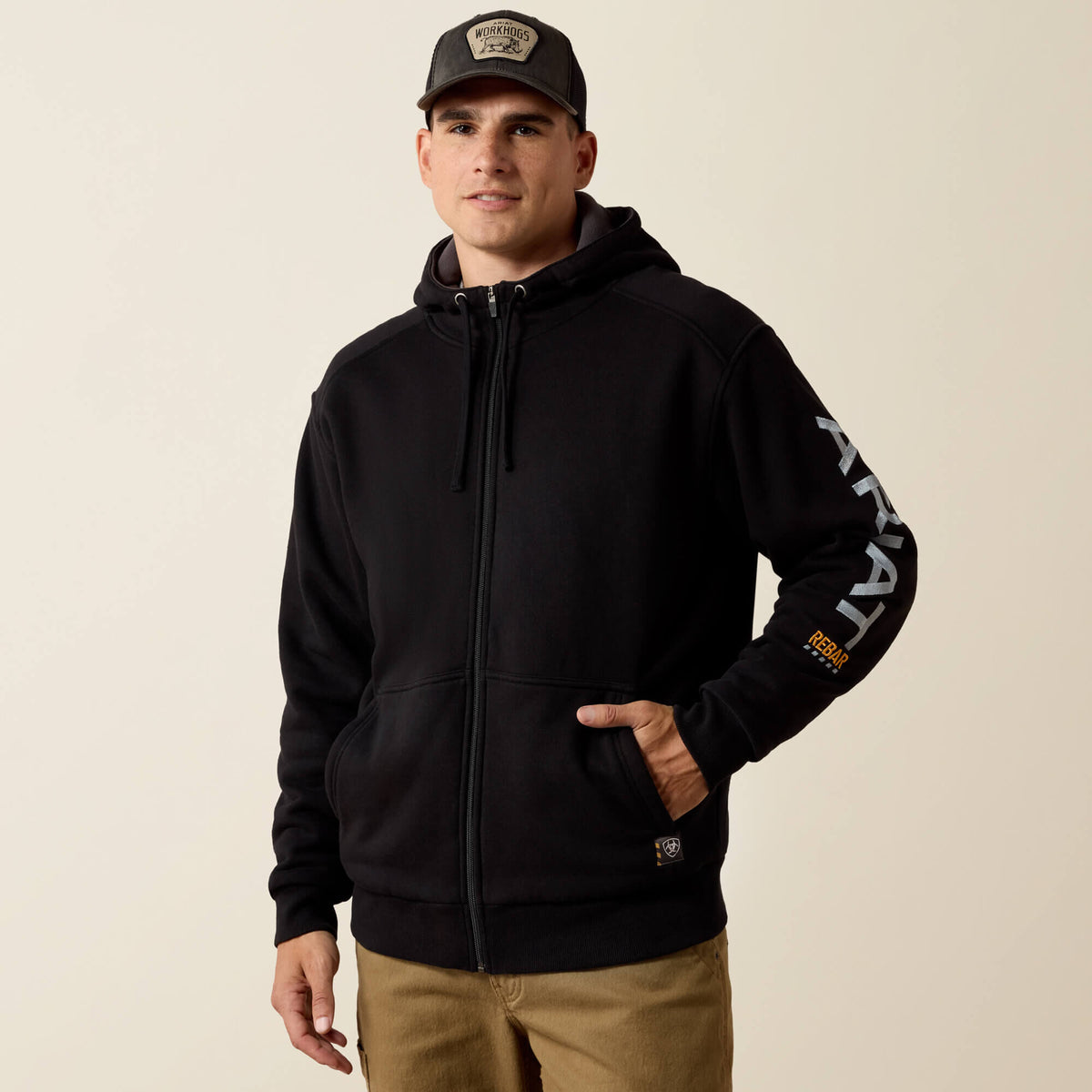 Rebar All-Weather Full Zip Hoodie - US 6031