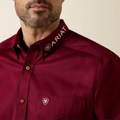 Team Logo Twill Classic Fit Shirt - US 3383