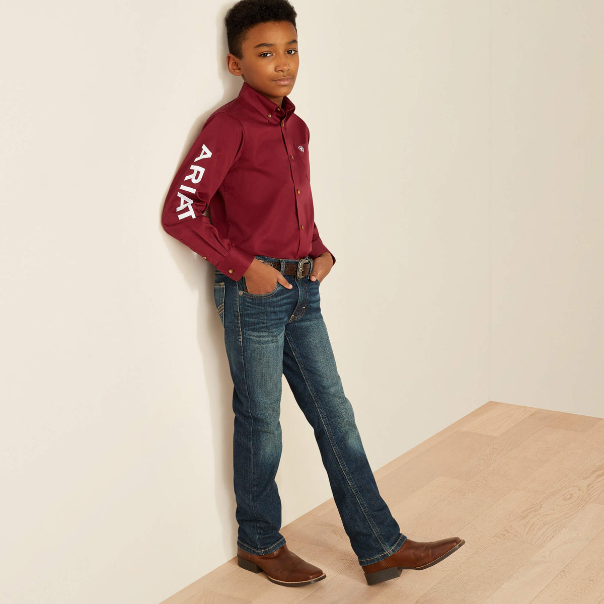 Team Logo Twill Classic Fit Shirt - US 0007