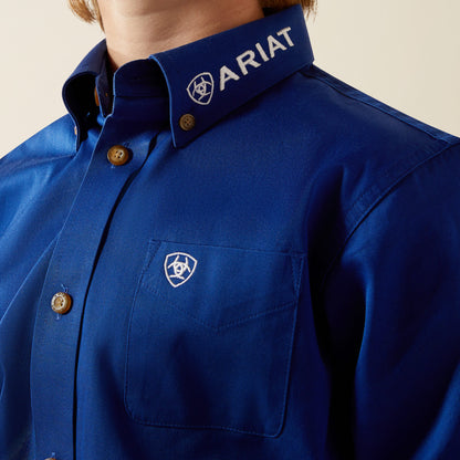 Team Logo Twill Classic Fit Shirt - US 9362