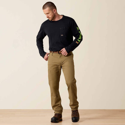 Rebar M4 Relaxed DuraStretch Made Tough Double Front Straight Pant - US 9143