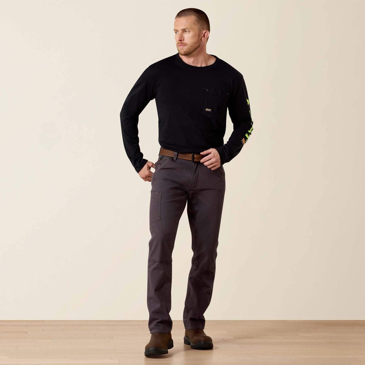 Rebar M4 Relaxed DuraStretch Made Tough Double Front Straight Pant - US 9238