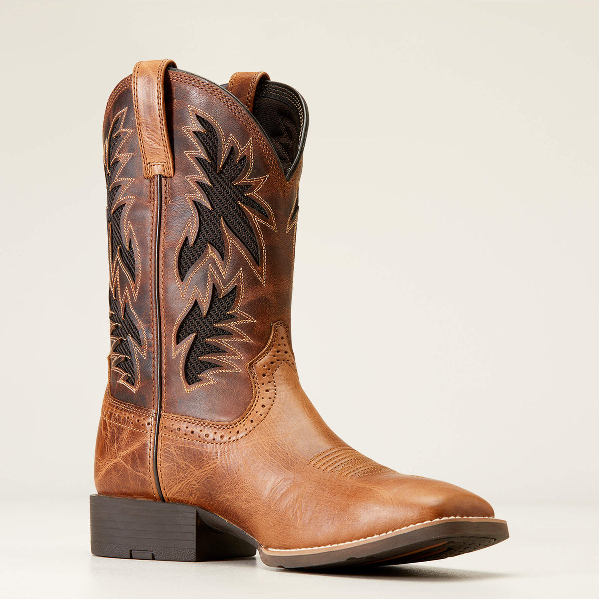 Sport Cool VentTEK Wide Square Toe Cowboy Boot - US 3484