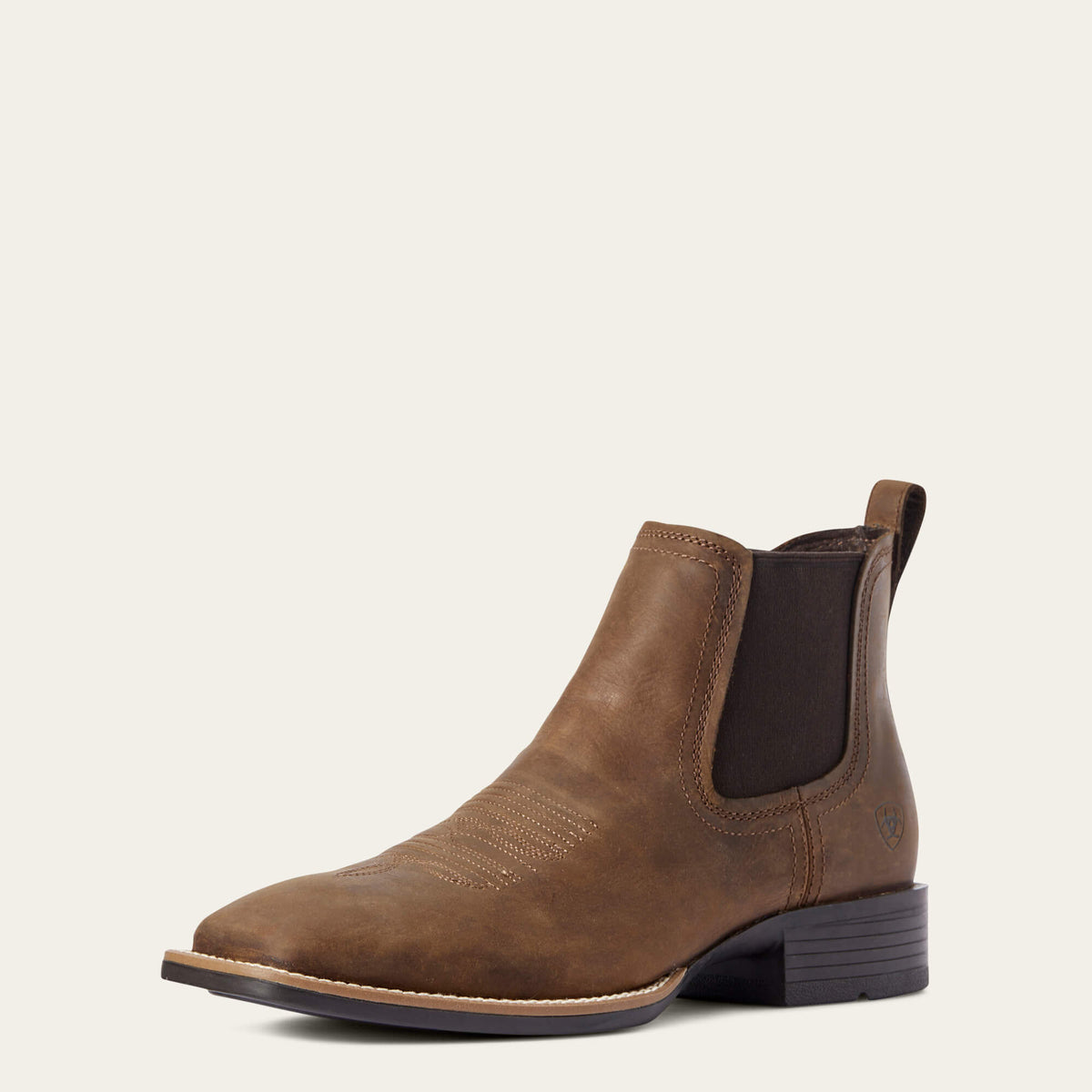 Booker Chelsea Wide Square Toe Western Boot - US 9829