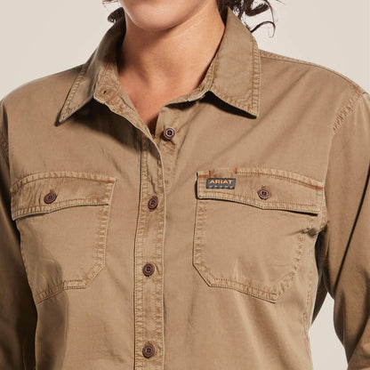 Rebar Washed Twill Work Shirt - US 2672