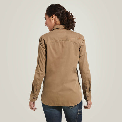 Rebar Washed Twill Work Shirt - US 2672