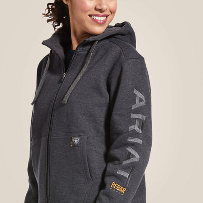 Rebar All-Weather Full Zip Hoodie - US 6180