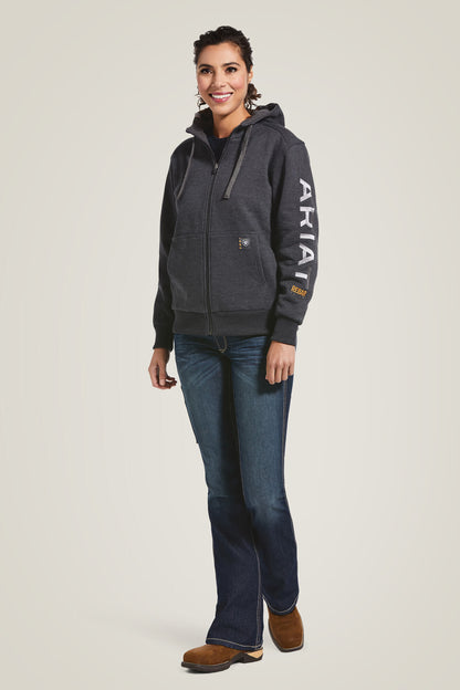 Rebar All-Weather Full Zip Hoodie - US 6180