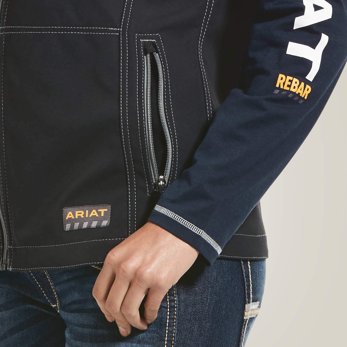 Rebar Stretch Canvas Softshell Vest - US 8109
