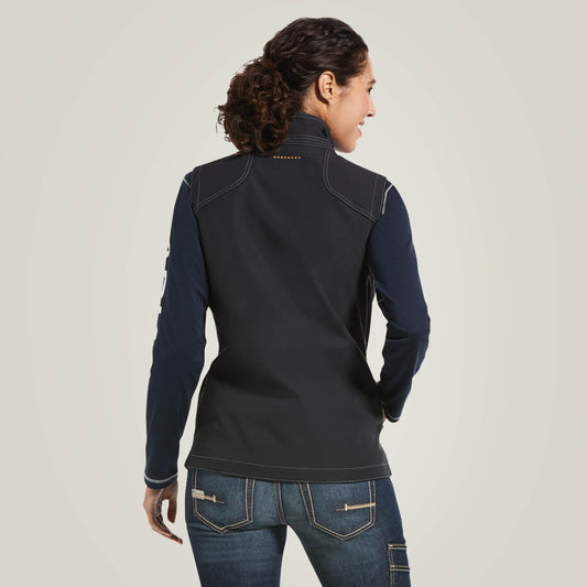Rebar Stretch Canvas Softshell Vest - US 8109