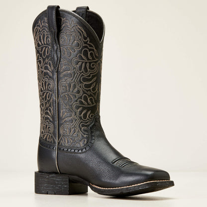 Round Up Remuda Wide Square Toe Western Boot - US 7369