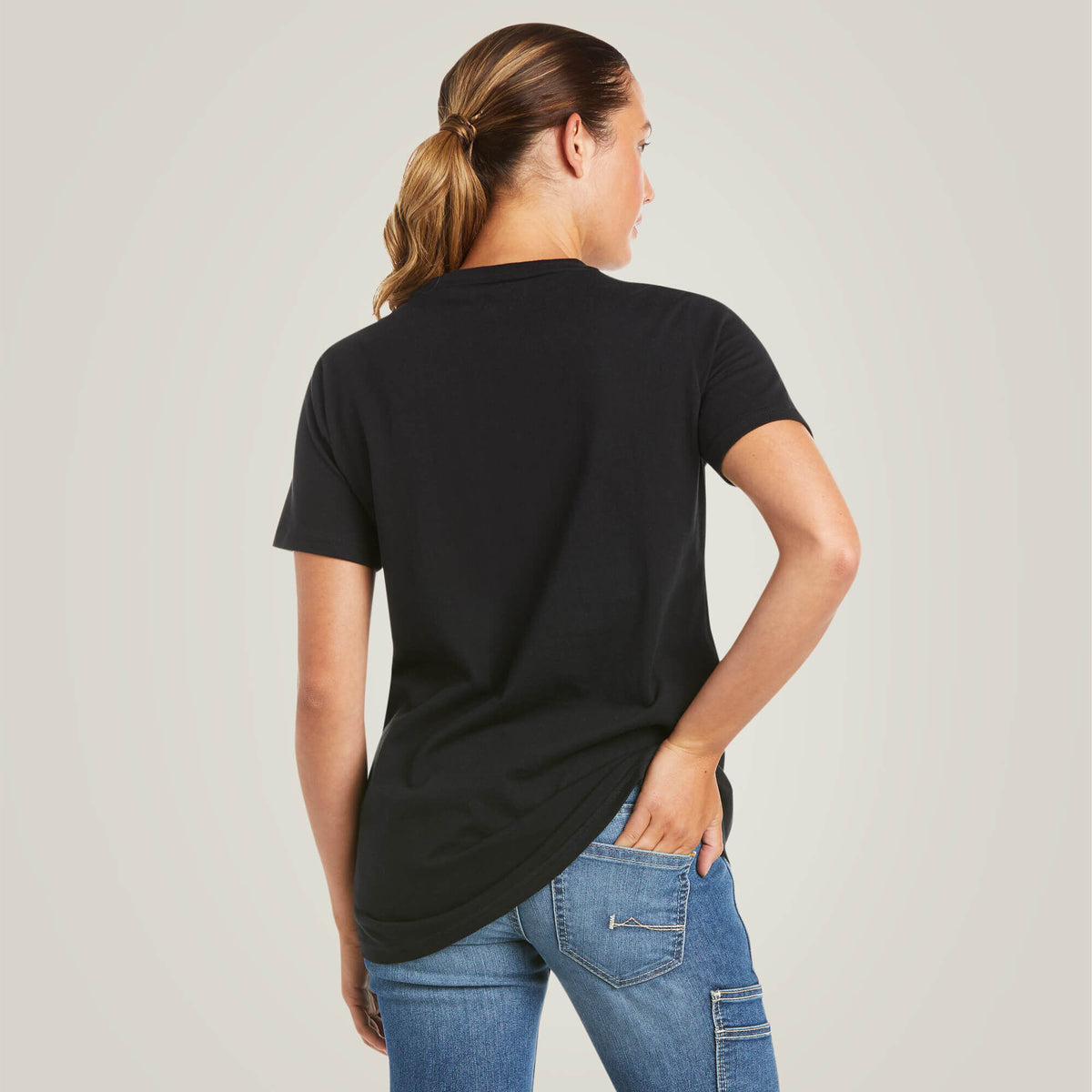 Rebar Cotton Strong Logo T-Shirt - US 6977