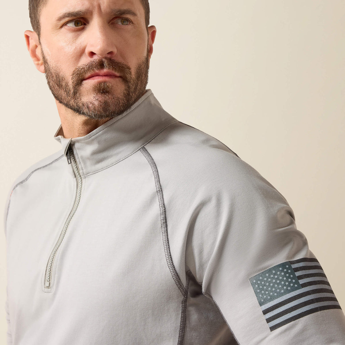 FR Combat Stretch Patriot 1/4 Zip Work Shirt - US 0860