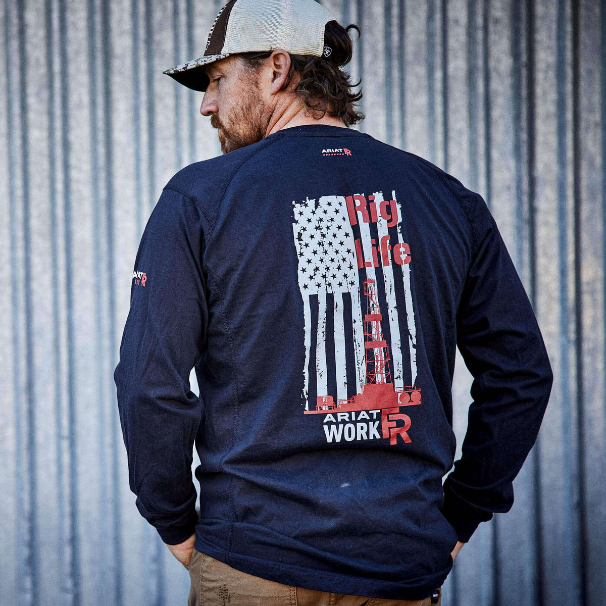 FR Air Rig Life Graphic T-Shirt - US 3439