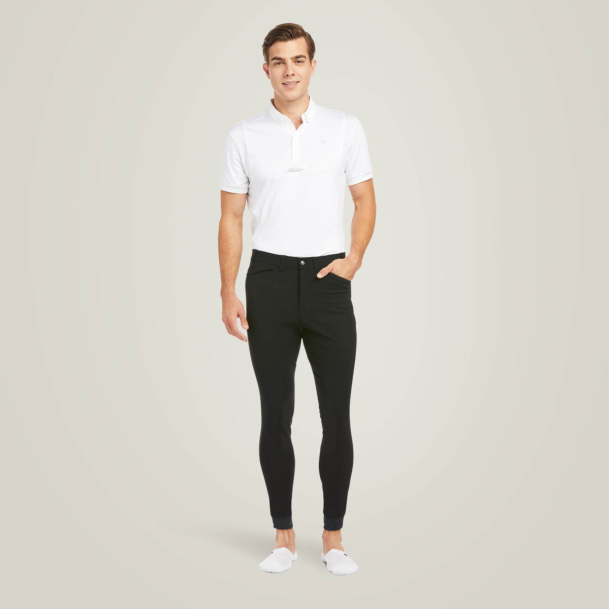Tri Factor Grip Knee Patch Breech - US 4757