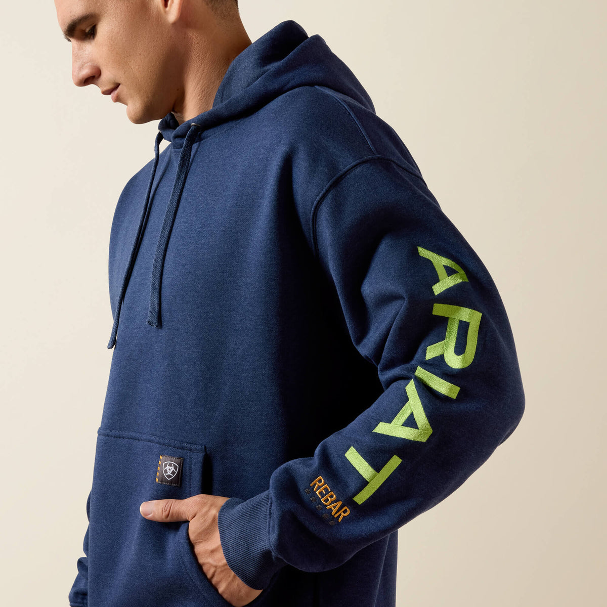 Rebar Workman Graphic Hoodie - US 7418