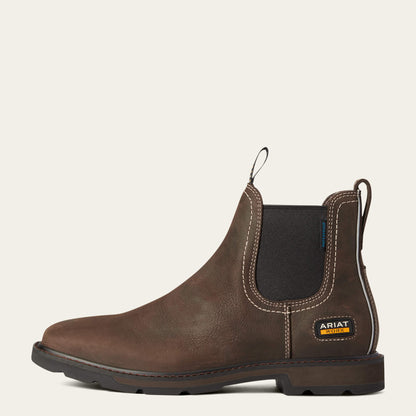 Groundbreaker Chelsea Wide Square Toe Waterproof Work Boot - US 9364