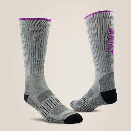 High Performance Crew Tek Work Sock Multi Color Pa - US 5682