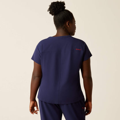 Eliza Fashion Scrub Top - US 5036