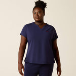 Eliza Fashion Scrub Top - US 5036