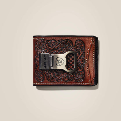 Bifold W/ Clip Wallet Diamond Plate - US 7917