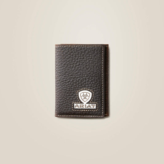Trifold Wallet Stacked Logo - US 9018