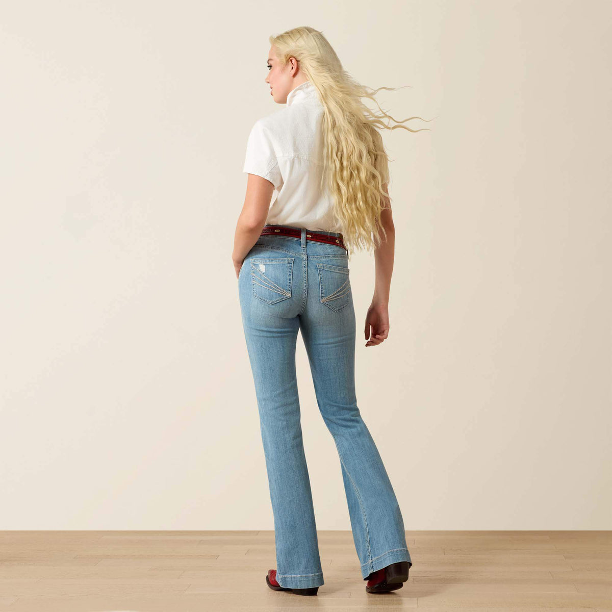 High Rise Aisha Slim Trouser Jeans - US 9706